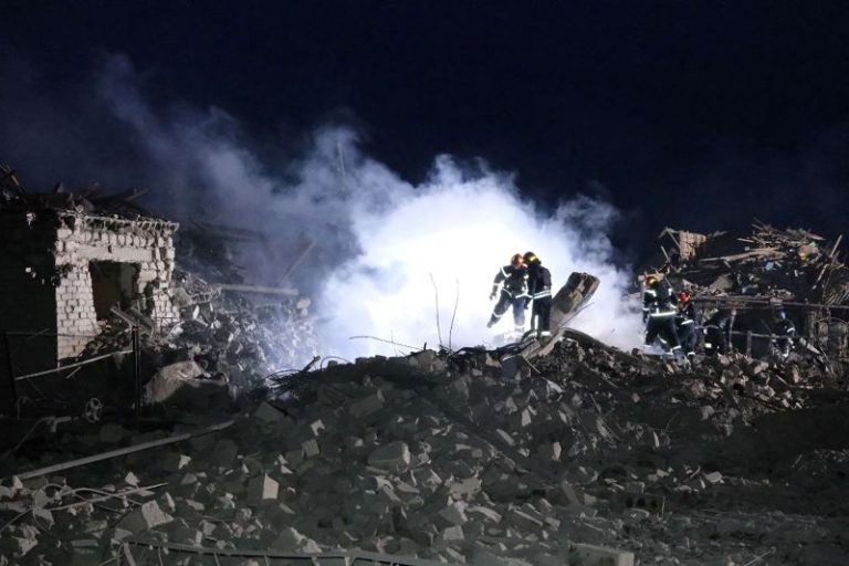 11 killed including 5 children in Russian strikes on eastern Ukrainian town