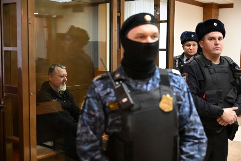 Pro-war Putin critic Igor Girkin sentenced to four years in Russian prison on extremism charges