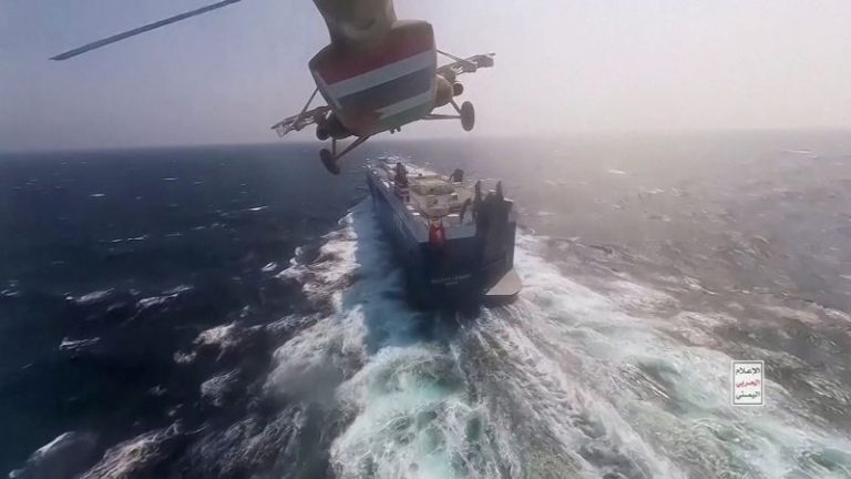 The Gaza conflict’s forgotten shipping crew held hostage in the Red Sea