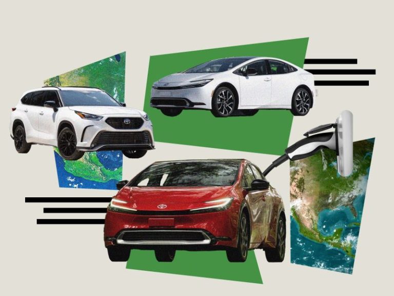 Toyota is hitting the gas on hybrids as EV sales cool. But what does that mean for the planet?