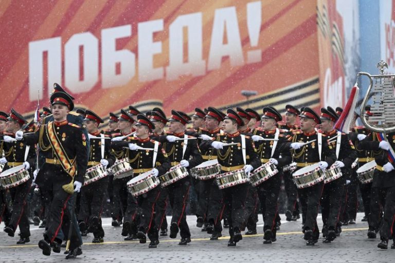 Putin says Russia’s army is ‘always ready’ as country marks World War II victory