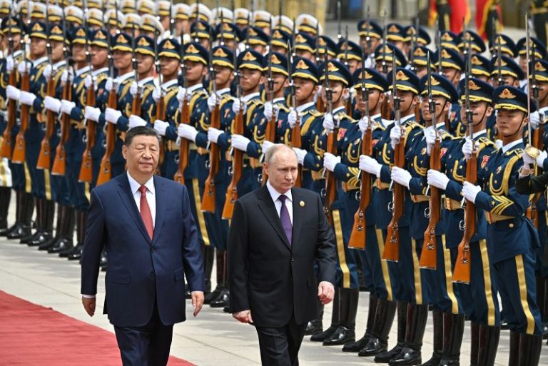 China’s Xi Jinping rolls out red carpet for close friend Putin in strong show of unity