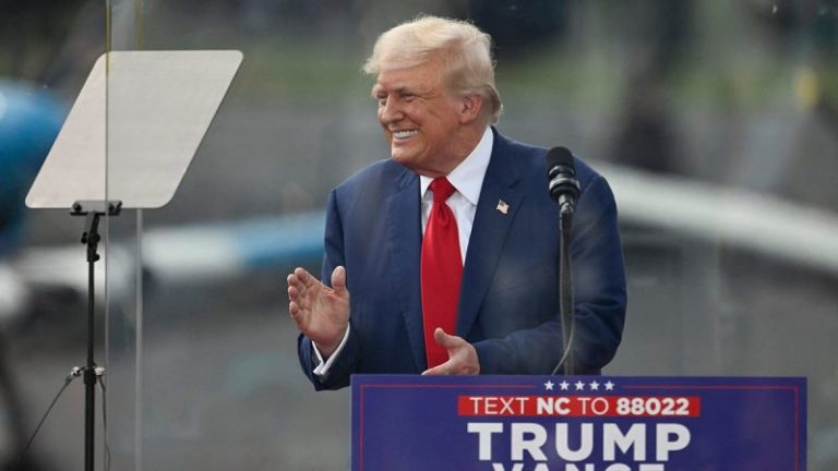 Trump claims no ‘lifts’ or ‘stands’ will be allowed at debate with Kamala Harris