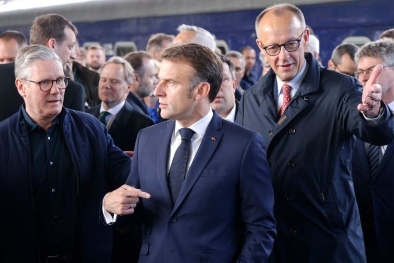 European leaders arrive in Kyiv in show of support for Ukraine